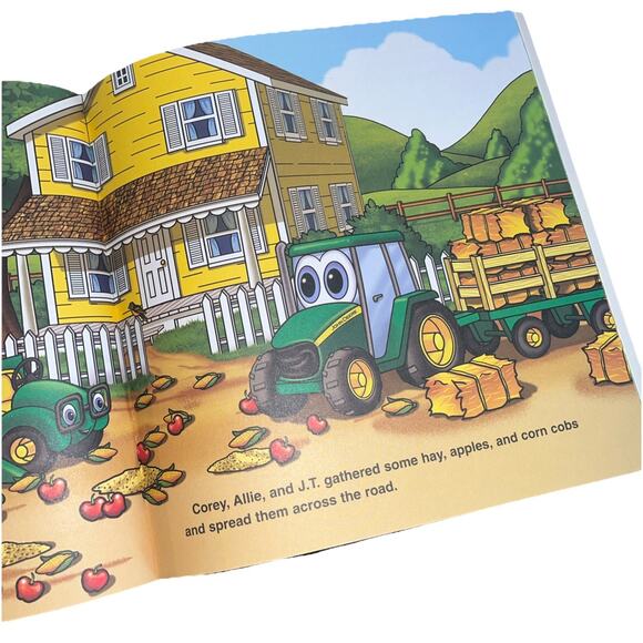 3 Book Set For Early Readers Disney, John Deere, Stickers Classic Library - Picture 9 of 10